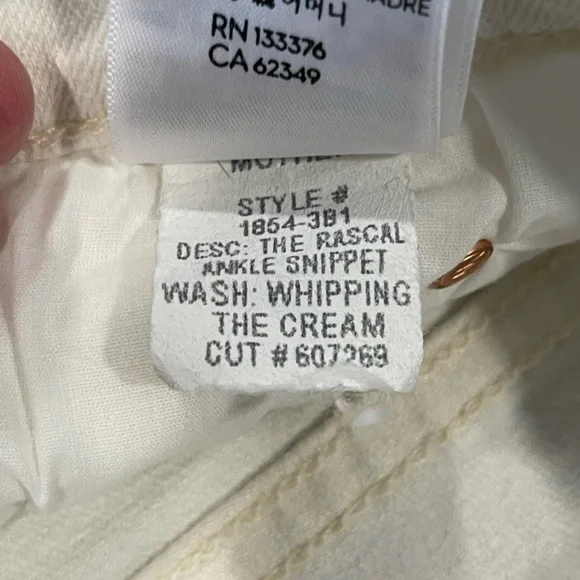 MOTHER | The Rascal Ankle Snippet | Whipping The Cream | 29 - Picture 8 of 11